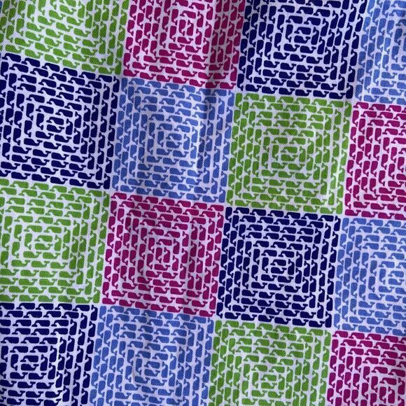 Vineyard Vines Whale Patchwork Skirt Size 4 - Picture 2 of 4